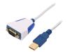 Module: cable integrated; RS232,USB; D-Sub 9pin,USB A; lead; 1m