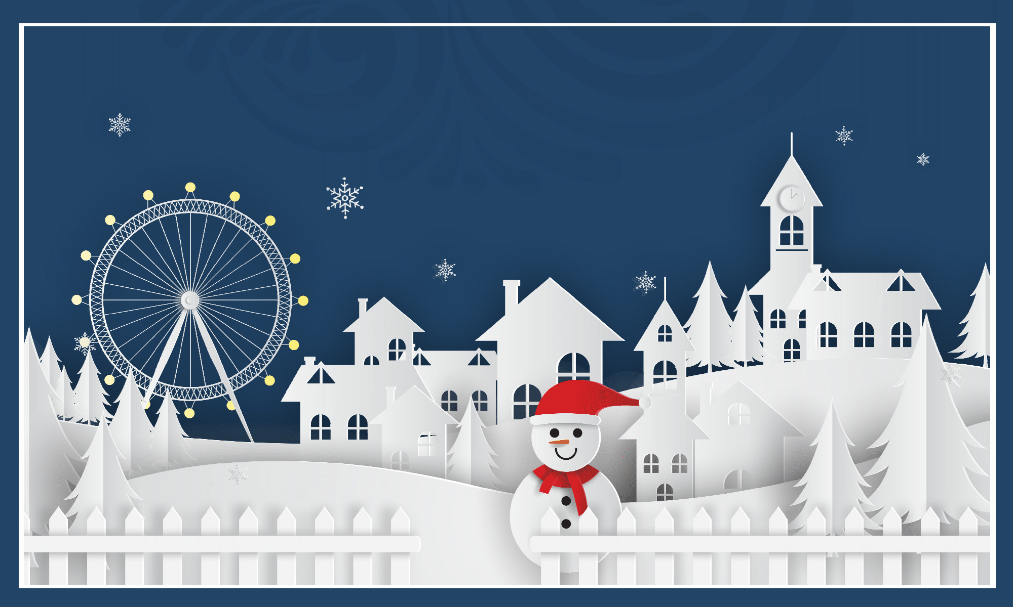 We wish you a merry and bright Christmas with your family