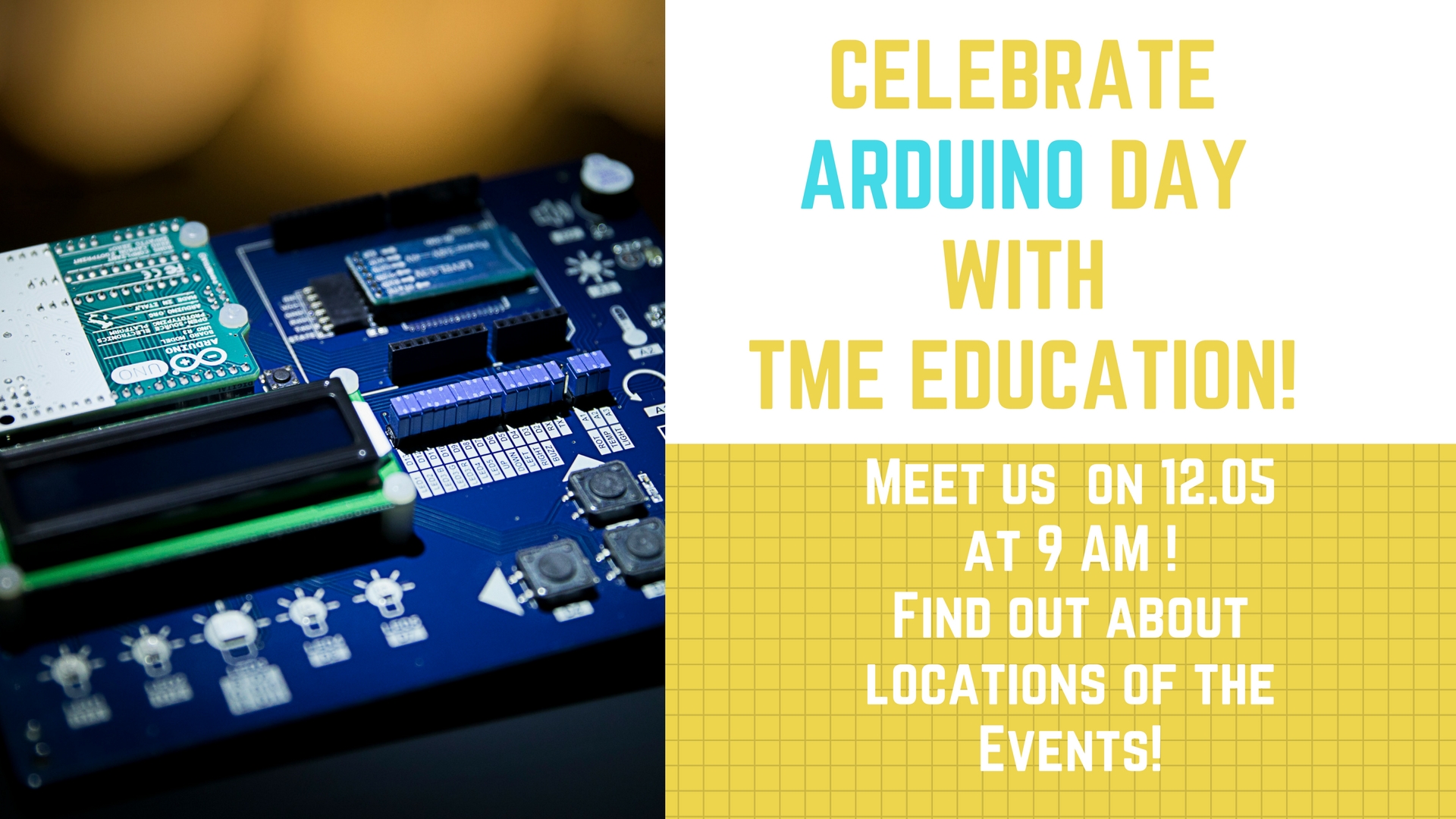 Celebrate Arduino Day with TME Education!