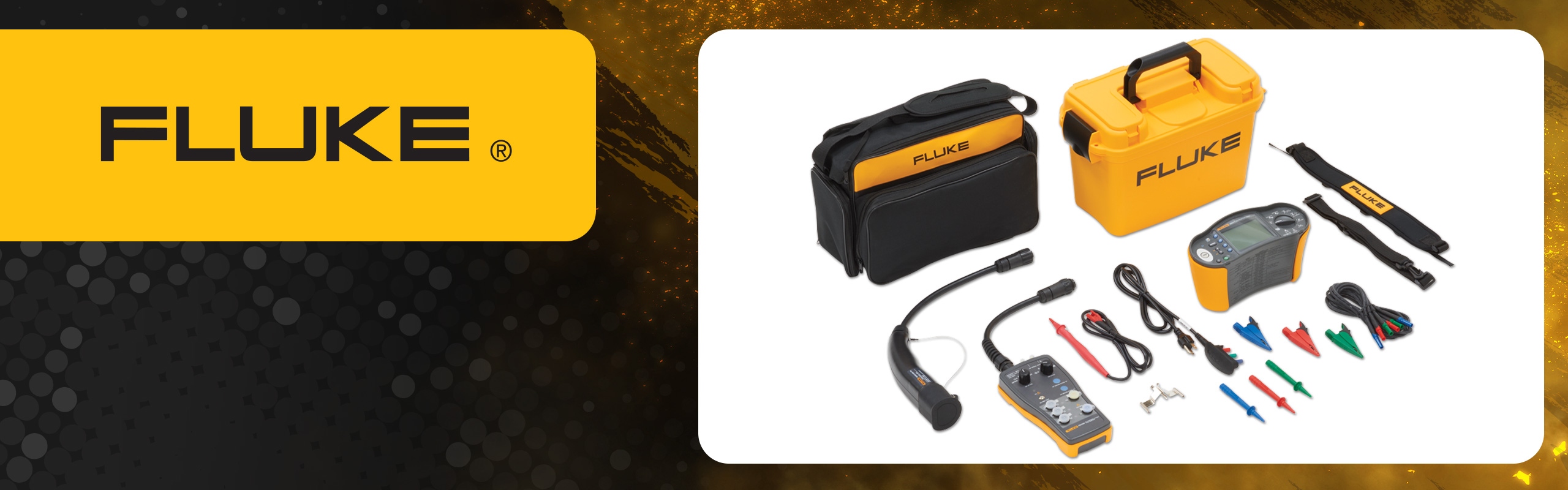 Exclusive FLUKE sets take advantage of this opportunity. Electronic