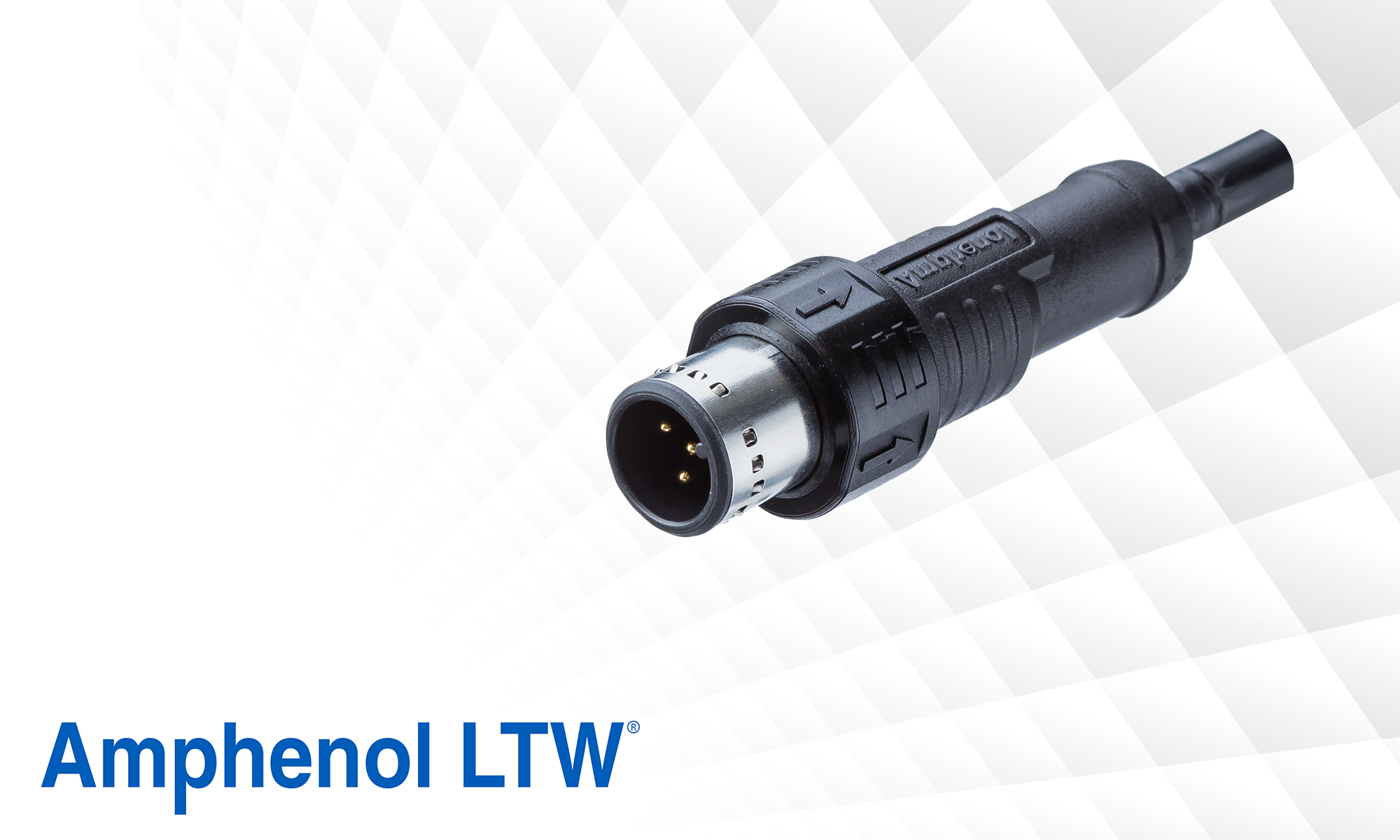 MPronto-12 series of M12 connectors from Amphenol LTW