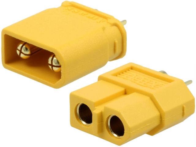 3 Soldered XT60I-F Dc Connector Plug to Dc-Stromversorgung XT60 Female Pin 