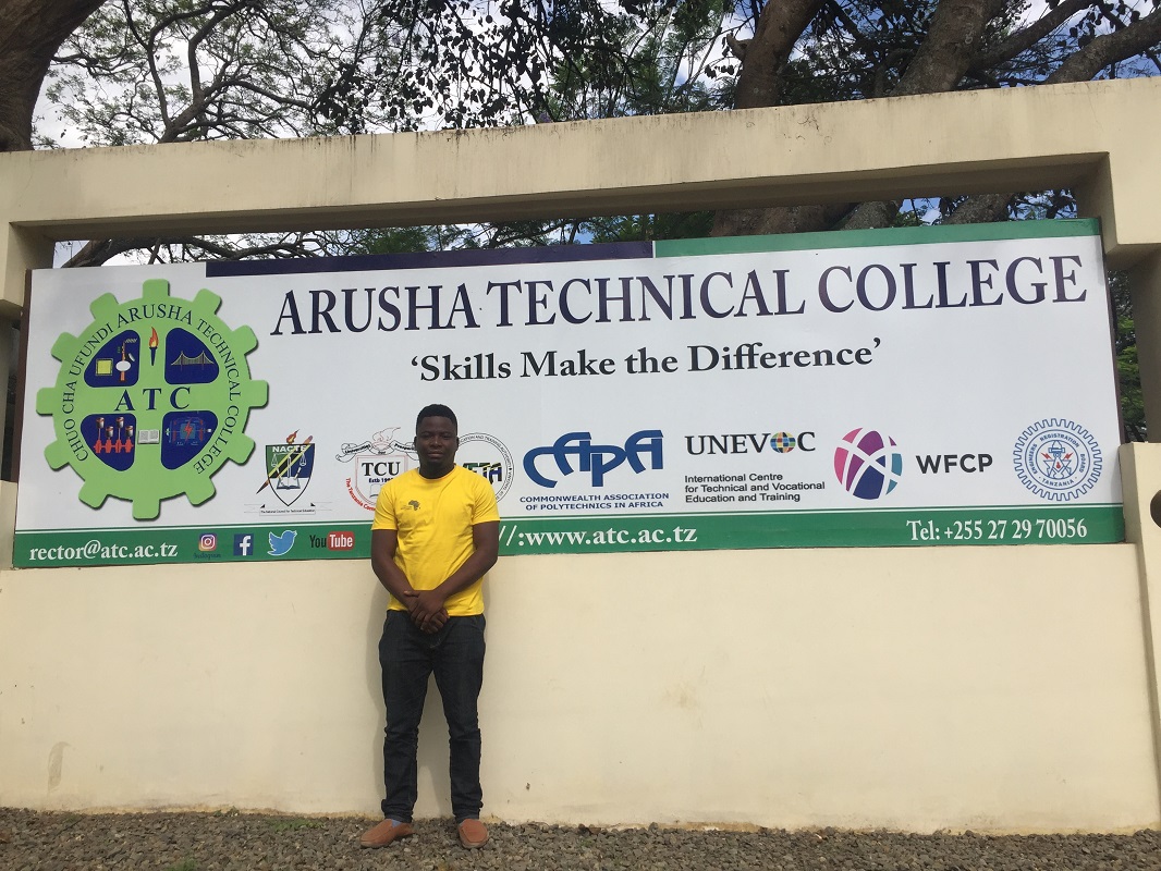 TME Education training at Arusha Technical College.