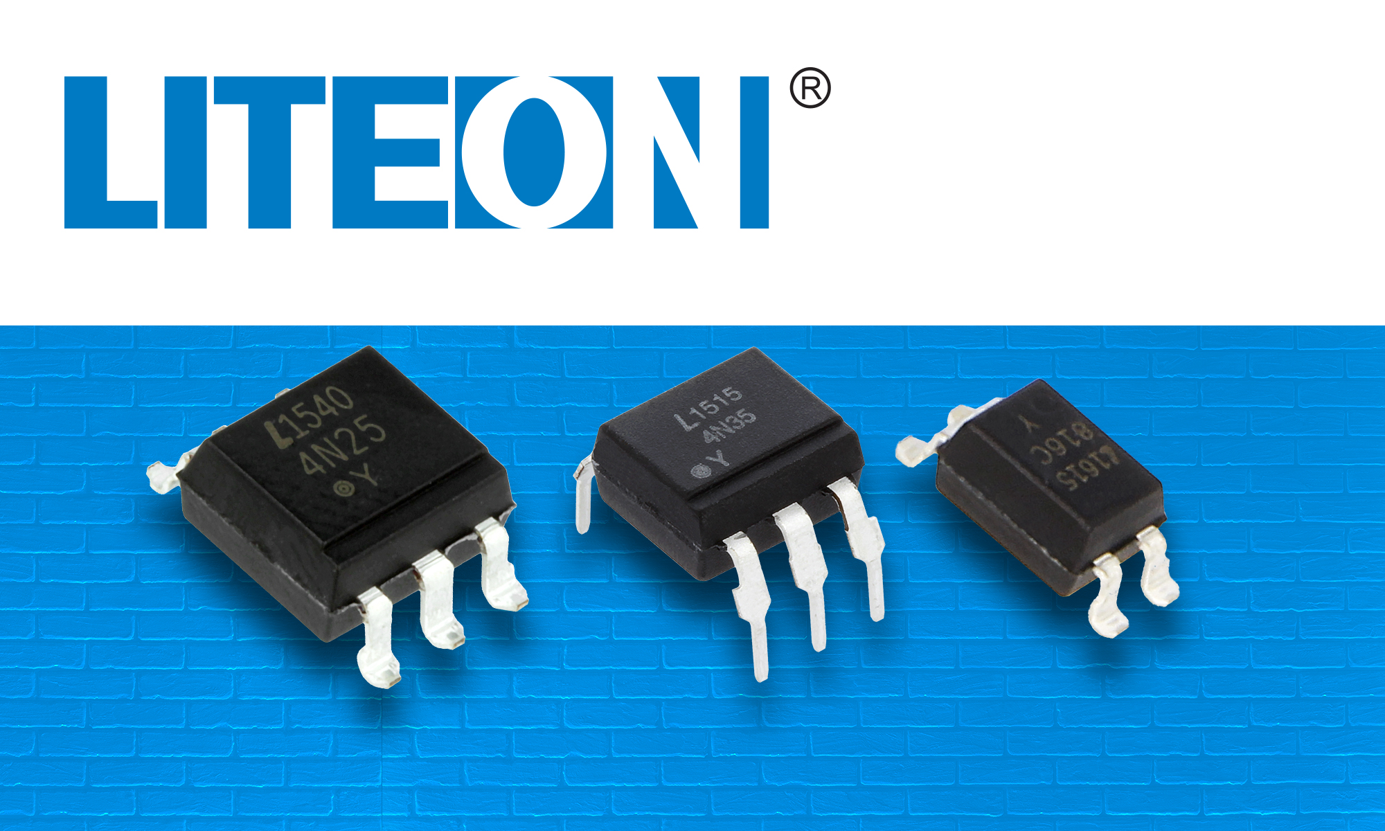Juried Engineering Lite-On 4N26 Optocoupler Pack of 20 Phototransistor Output with Base Connection Breadboard-Friendly IC DIP-6 