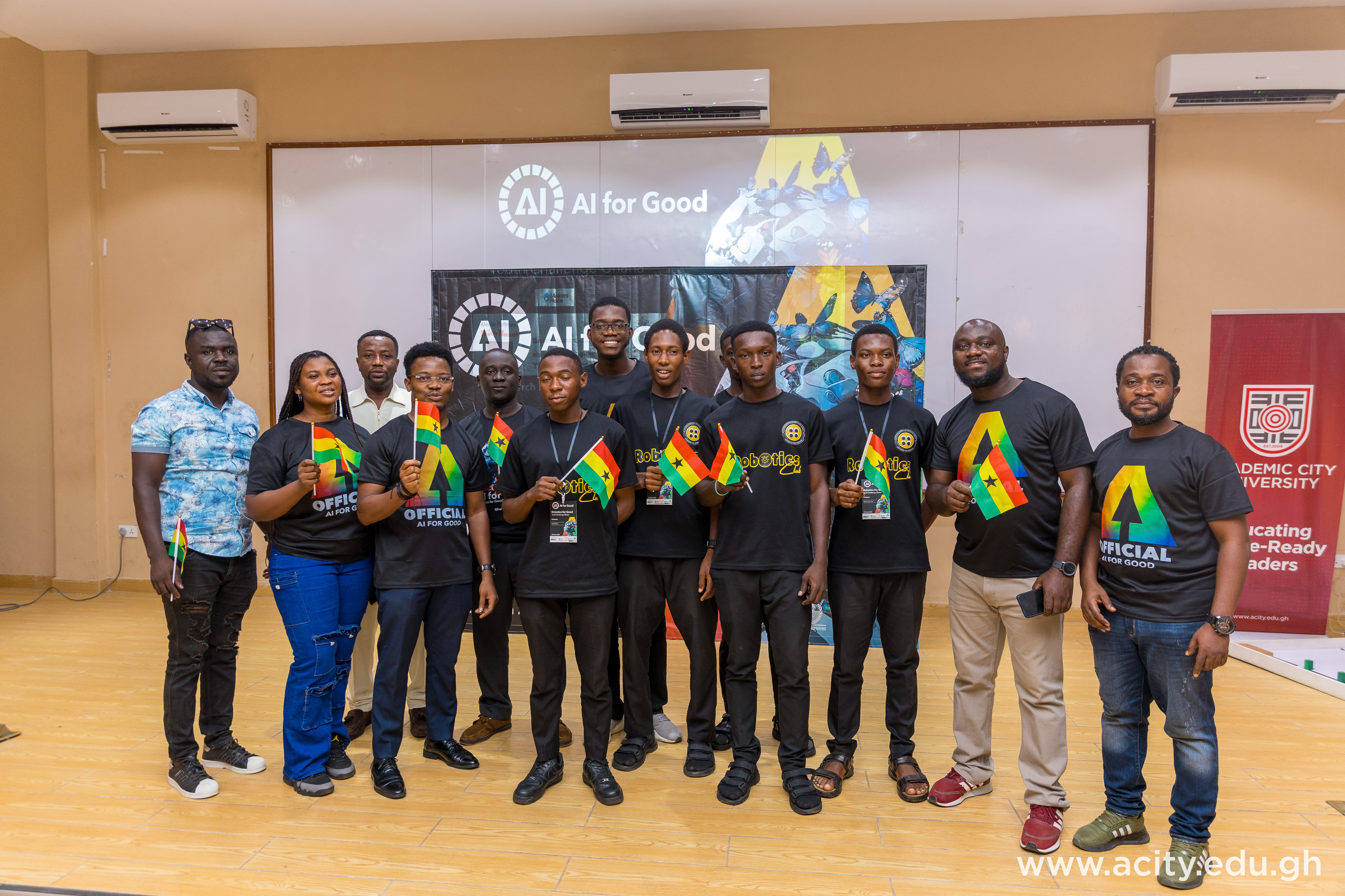 Partnering with The MakersPlace to Organise Robotics for Good Youth Challenge 2025 – Ghana Edition