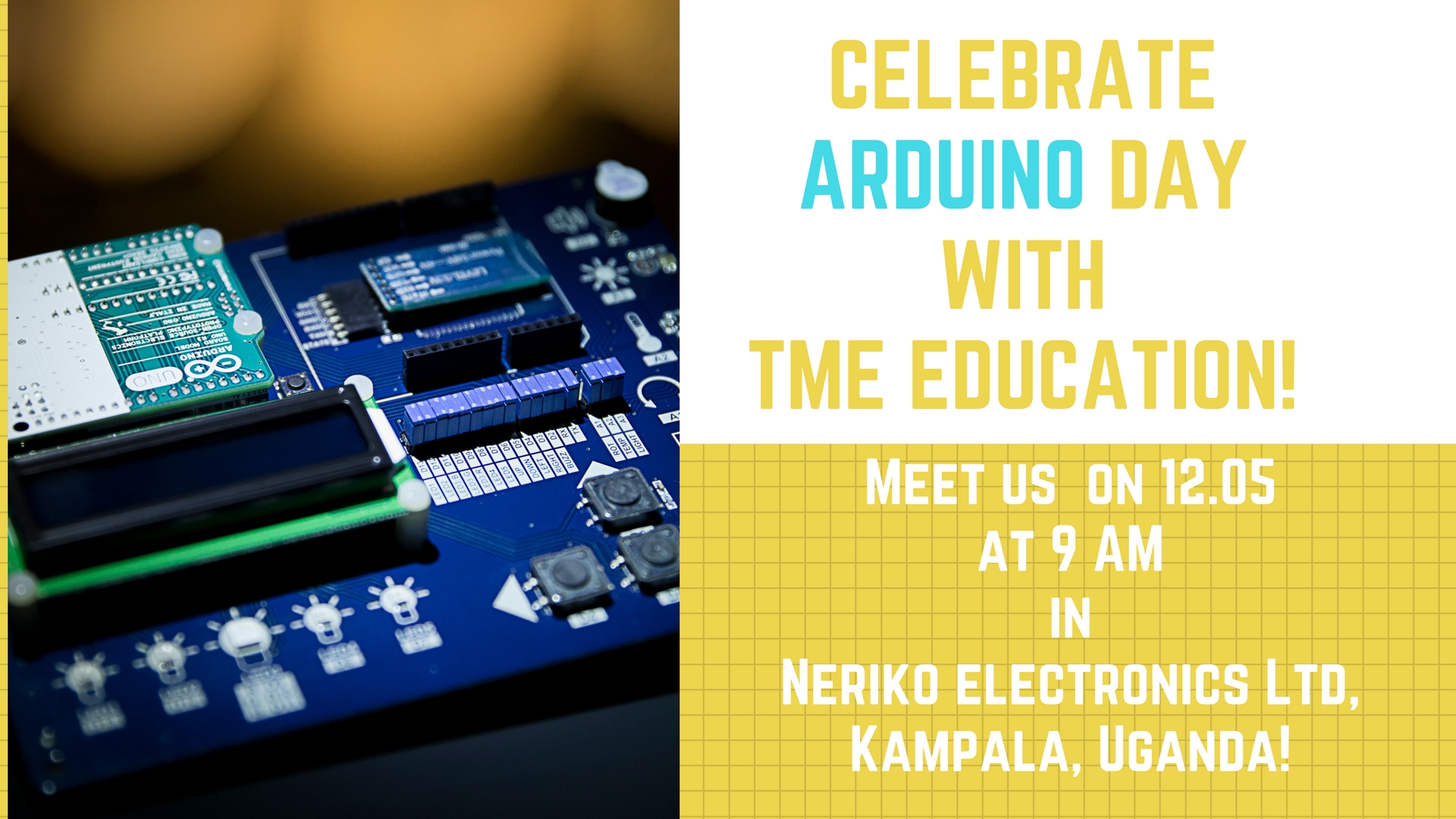 Arduino birthday! Let's celebrate it together in Uganda!