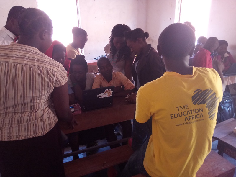 TME Education training at REPO Prrivate Secondary School