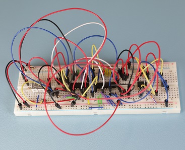 Breadboard circuit today