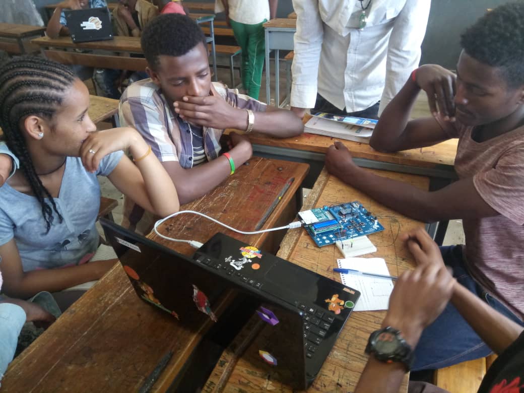 TME Education Ethiopia at Aba Franso General Secondary and Preparatory School.