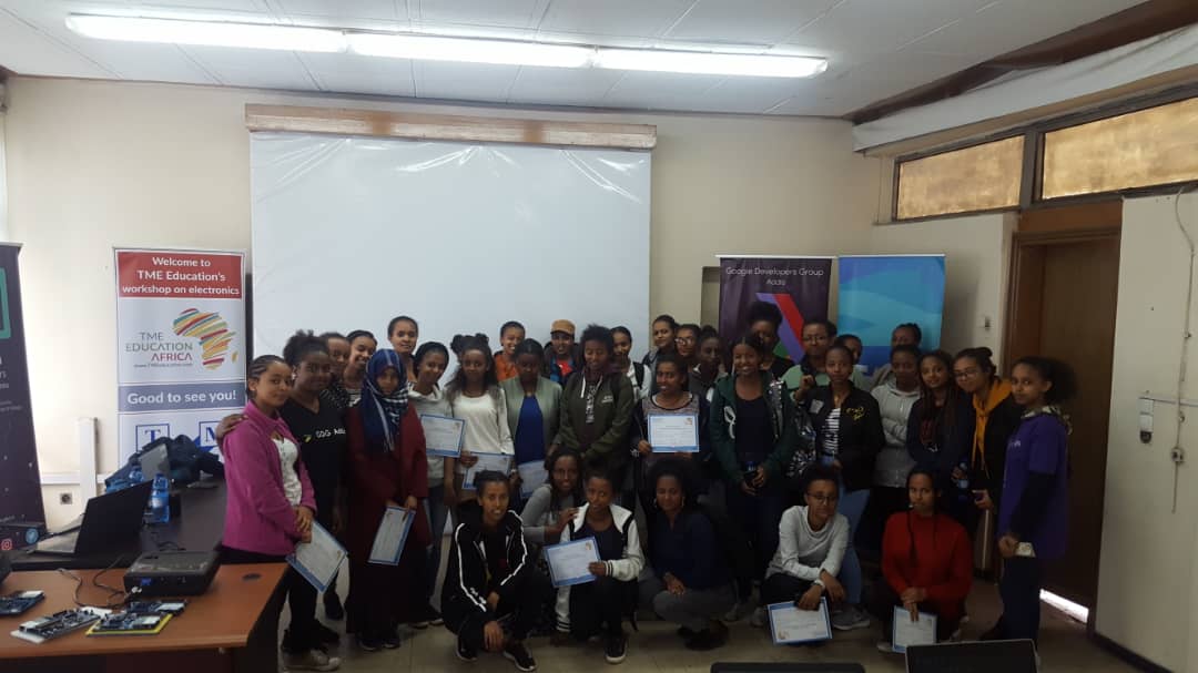 TME Education Ethiopia at Women Techmakers!