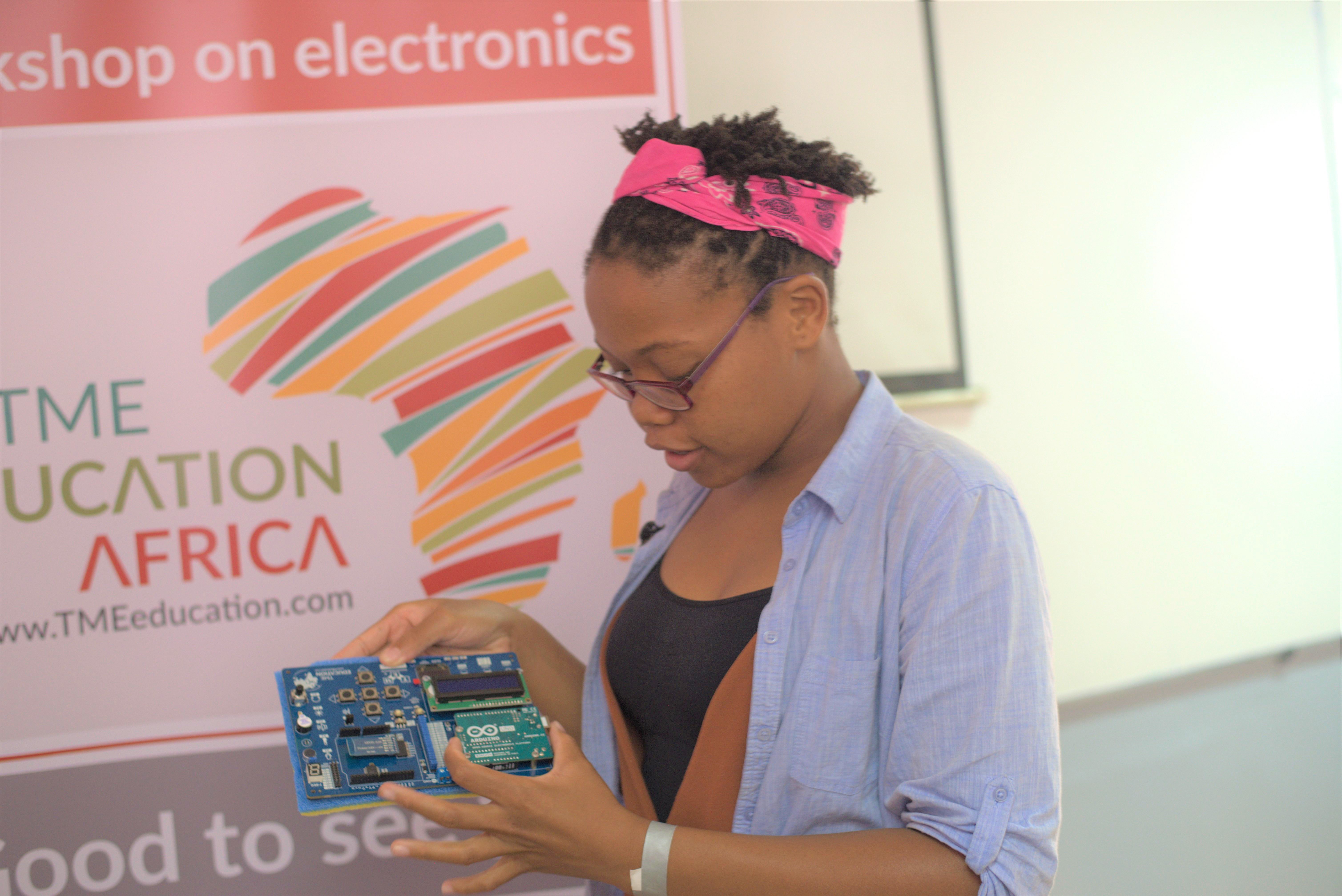 Arduino Day 2019 with TME Education Mozambique.