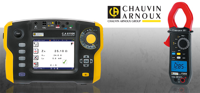 Chauvin Arnoux : appareils de mesure et matériel pour électriciens