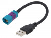 FAKRA-HSD-USB-M