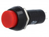 PS11ARD | Interruptor: de presión; Posiciones: 2; SPST-NO; 1A/250VCA; rojo