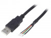 CAB-USB-A-0.5-BK BQ CABLE, Kabely a adaptéry USB