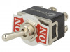 KN3(C)202AA2 | Interruptor: de palanca; Posiciones: 2; DPDT; ON-ON; 10A/250VCA