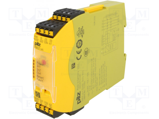 751104 PILZ - Module: safety relay | Series: PNOZ s4 C; IN: 3; OUT: 5