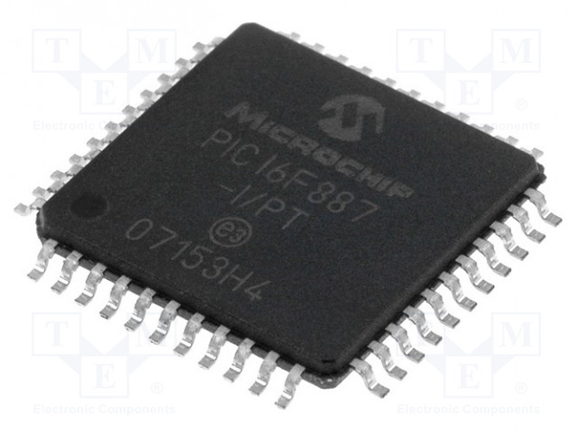 PIC16F887-I/PT MICROCHIP TECHNOLOGY