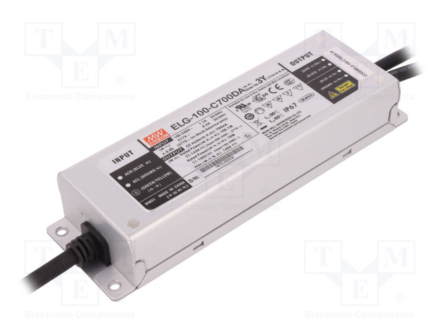 ELG-100-C700DA-3Y MEAN WELL