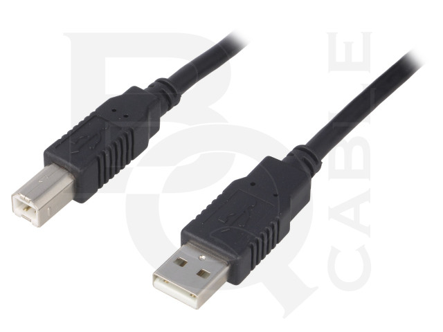 CAB-USB2AB/5-BK, Cables y adaptadores  USB