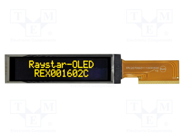 REX001602CYPP5N00000 RAYSTAR OPTRONICS