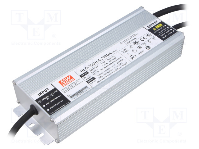 HLG-320H-C700DA MEAN WELL
