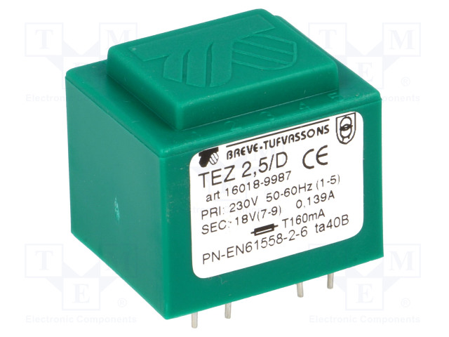 TEZ2.5/D230/18V BREVE TUFVASSONS