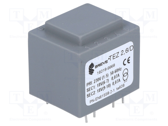 TEZ2.6/D230/18-18V BREVE TUFVASSONS