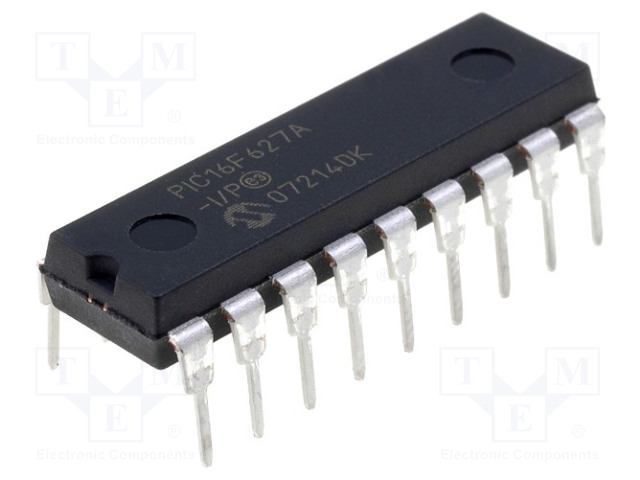 PIC16F627A-I/P MICROCHIP TECHNOLOGY