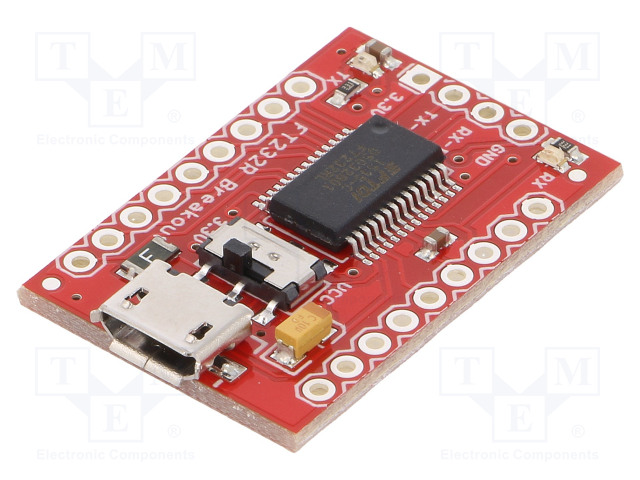 BOB-12731 SPARKFUN ELECTRONICS INC. - Module: converter | USB-UART ...