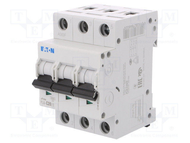 PL6-C20/3 EATON ELECTRIC
