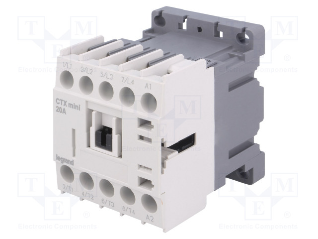 CTX3 MINI 4P 16A 230VAC LEGRAND