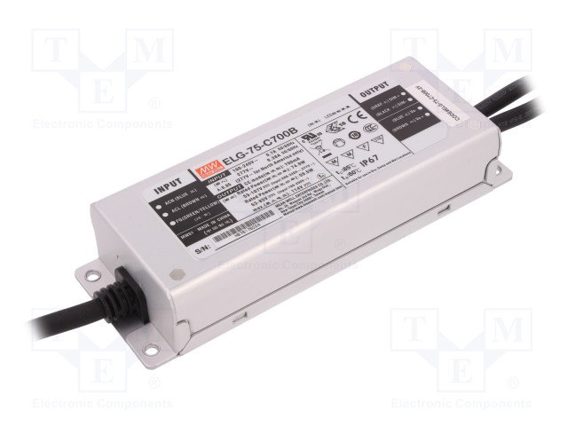 ELG-75-C700B-3Y MEAN WELL