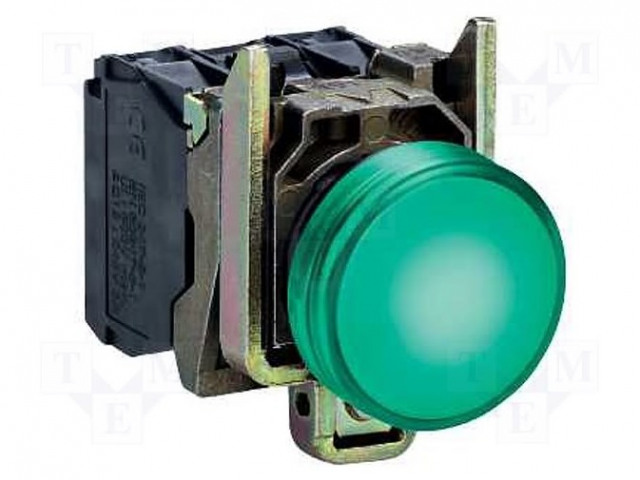 XB4BVB3 SCHNEIDER ELECTRIC - Control lamp | Colour: green; XB4-BVB3 ...
