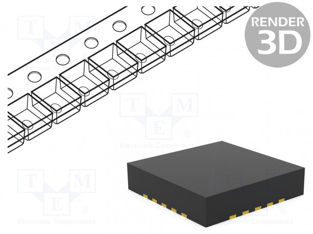 PIC16LF1559-I/ML MICROCHIP TECHNOLOGY