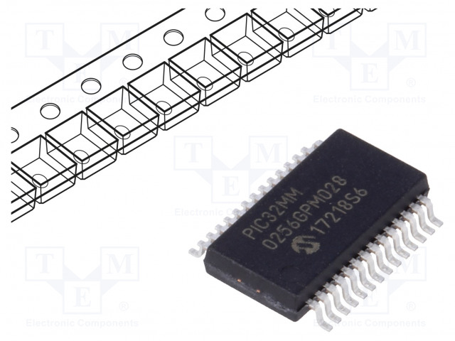 PIC32MM0256GPM028-I/SS MICROCHIP TECHNOLOGY