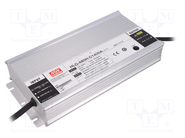 HLG-480H-C1400A MEAN WELL