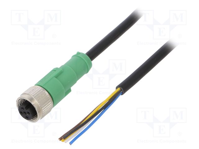 SAC-5P-10,0-PVC/M12FS