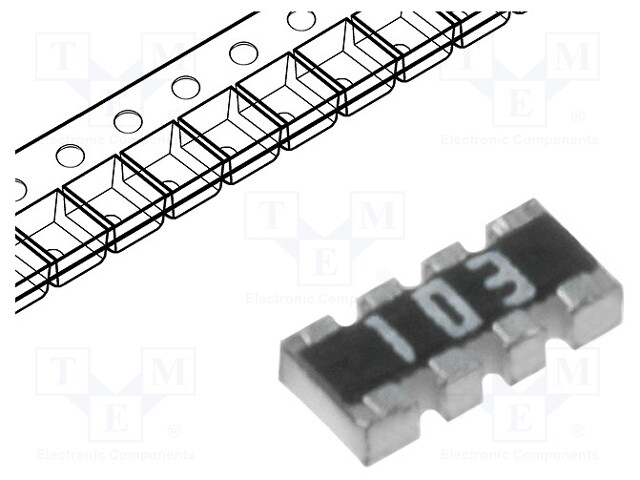 SMD Resistor Networks 4D02WGJ0220TCE