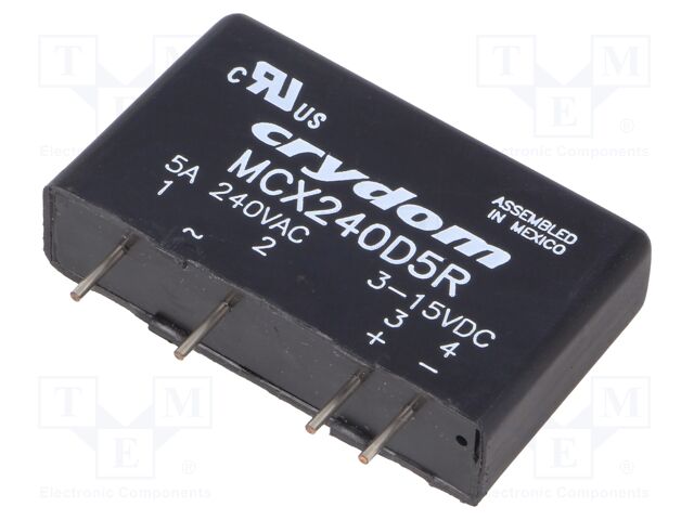 SENSATA / CRYDOM MCX240D5R - Relay: solid state