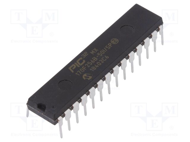 PIC32MX170F256B-50I/SP PIC32MX170F256B-50I/SP