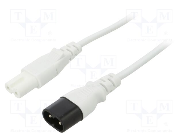 LT503+538 H03VVH2-F 2X0.75 1M WHT LT503+538 H03VVH2-F 2X0.75 1M WHT