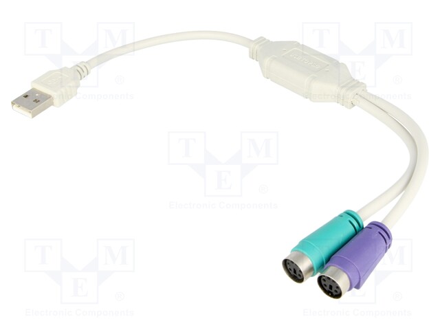 VCOM CU807 - Adapter USB-PS2