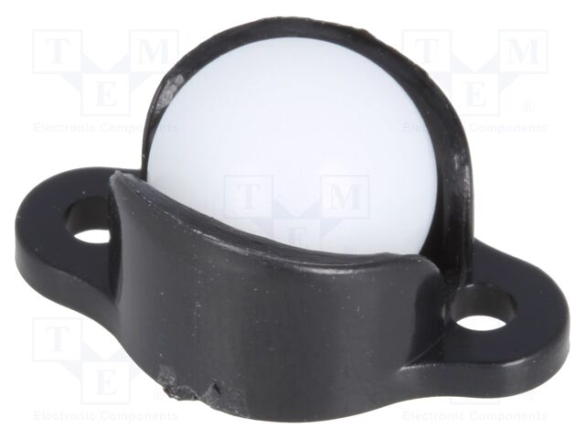BALL CASTER WITH 3/8" PLASTIC BALL BALL CASTER WITH 3/8" PLASTIC BALL