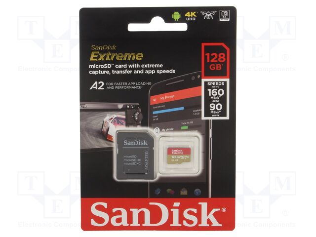 Sdsqxa1 128g Gn6ma Sandisk Memory Card Extreme Specification Sd Xc Micro 128gb Tme Electronic Components Sdsqxa1 128g Gn6ma Sandisk Memory Card Extreme Specification Sd Xc Micro 128gb Tme Electronic Components
