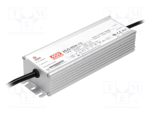 MEAN WELL HLG-80H-54 - Power supply: switched-mode