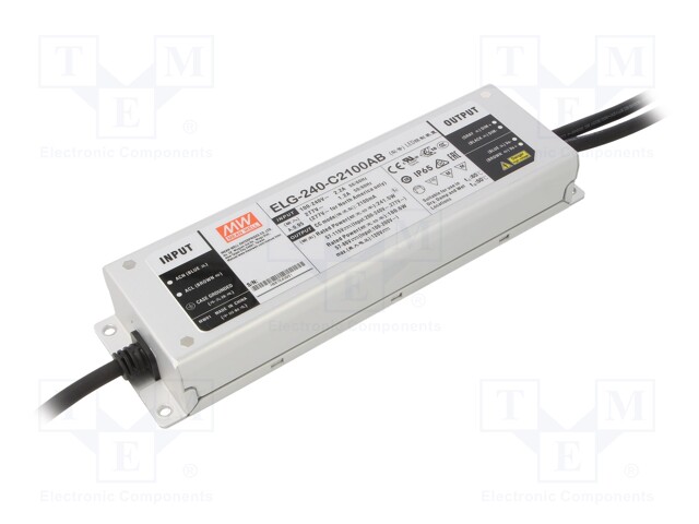 MEAN WELL ELG-240-C2100AB - Power supply: switched-mode