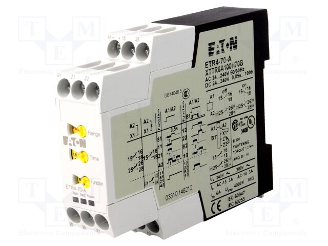 EATON ELECTRIC ETR4-70-A - Timer