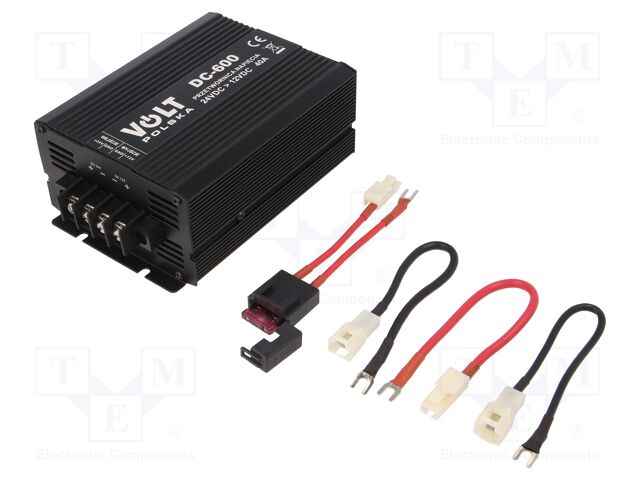 VOLT POLSKA DC-600 24/12V 40A - Converter: DC/DC