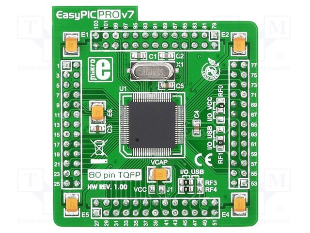 EASYPIC PRO V7 MCUCARD WITH PIC18F87K22